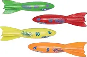 WAHU Dash Divers - Diving Pool Toy Set with 5" Divers Marked with Points - Glide Up to 20 Feet Underwater, Multi Color