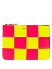 [COMME des GARCONS WALLET] Fluro Square Big Pouch