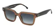 Lozza SL4338 Sanremo 6 06ME Men's Sunglasses Brown Size 52
