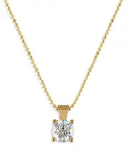 Bloomingdale's Fine Collection Diamond Solitaire Pendant Necklace in 18K Yellow Gold, 0.20 tcw