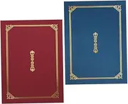 GARIOUANS 2pcs Certificate Set Certificate Folders Diploma Award Protector Covers Holder Students Documents Graduation Letter Certificates Envelopes Sized Japanese Certificate Shell Paper