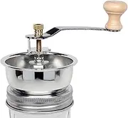Jar Coffee Grinder,Manual Coffee Bean Grinder | Stainless Steel Coffee Grinder Mill, Coffee Bean Grinder with Crank Handle for Camping & Home Outdoor