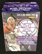 2019-20 Panini Illusions Basketball Trading Cards Factory Sealed Blaster Box
