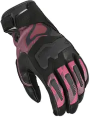 Macna Haros 2.0 Ladies Motorcycle Gloves, black-pink, Size XS for Women Black Pink