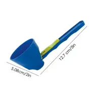 Measuring Spoon Funnel with Longer Handle Powder Scoop for Water Bottle Coffee B