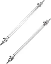 Zerodeko 2Pcs Adjustable Front Splitter Rods Durable Support for Car Body Components Easy Installation Flexible Positioning Corrosion Heat