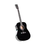 Karrera Electronic Acoustic Guitar 41in (Black)