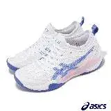 在飛比找遠傳friDay購物優惠-Asics 羽球鞋 Blast FF 3 女鞋 白 藍 粉 