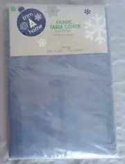 New Trim a Home Blue Oblong Tablecloth (Kmart)