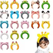 [Generic] Animal Inflatable bands - Balloon Hair Hoop Inflatable Party band Cartoon - Smooth Cute Animals Wearing Balloons for Festival Celebrations Birthday