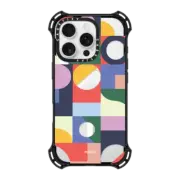iPhone 16 Pro Bounce Case MagSafe Compatible Geometric by Poketo