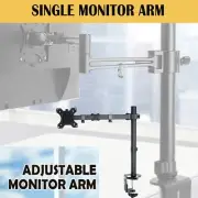 Monitor Stand Mount Arm Single Gas Desk Display LCD Screen LED TV Bracket Holder