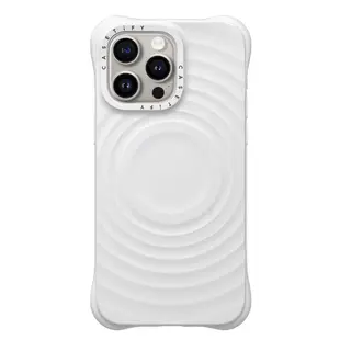 iPhone 15 Pro Max 波紋手機殼 iPhone 15 Pro Max Ripple Case - White