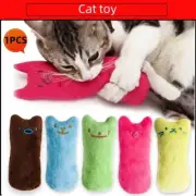 Teeth Grinding Catnip Toys Funny Interactive Plush Cat Toy Pet Kitten Chewing