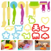 Color Plasticine Modelling DIY Smooth Clay Dough Tools for Kids Practice njHLC
