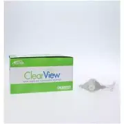 Accutron 33035-9-CAP ClearView Nasal Mask Capnography Bundle Adult Grey 12/Pk