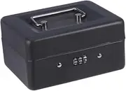 UTHCLO Locking Cash Box Thickened Metal Cash Box Combination Lock s for Security Storage