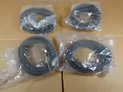 4x Kenwood TK-790H VHF Mobile Radio Remote Head Cable KCT-22 17' TK790 TK890