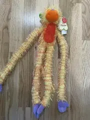 Aurora Plush Stuffed Animal Noodle Monkey NWT