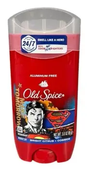 Old Spice Superman Man of Tomorrow Bright Citrus & Cosmos Deodorant 3 oz