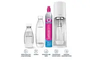 Soda Stream Machine Terra SodaStream Spirit Sparkling Water Maker Quick Connect 3Bottles 2 Colors