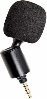 RUITROLIKER 3.5 mm Adjustable Microphone Mini Microphone for PS4 Xbox One Switch Games Controller Phones, Laptops, iPad Tablets