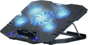 Topmate C5 Laptop Cooling Pad Gaming Notebook Cooler, Laptop Fan Cooling Stand A