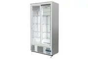 Polar G-Series Double Door Upright Back Bar Fridge Sliding St/St 490Ltr