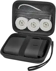 Hard Case for Digital Camera, Portable Camera Storage Bag for Travel, Digital Camera Protective Case, Travel Compact Camera Drive Storage Bag, Small Camera Carrying Organizer Pouch for Lens Cable etc
