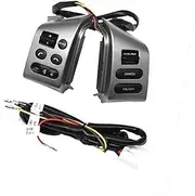 XEDLAMP Car Cruise Control Button, for Sylphy 2008-2019 Car Cruise Control Steering Wheel Buttons Switch Multifunctional Steering Wheel Button Switch Steering Wheel Control Switch Panel