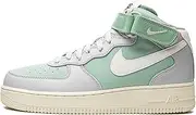 [Nike] Men's Air Force 1 Mid 07' LX Grey Fog Enamel Green Authentic New