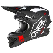 Oneal 2023 3 SRS Hexx V.23 Helmet Black/White SM