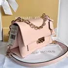 NWT Michael Kors Cece Medium Shoulder Bag in Powder Blush (Pale Pink) $528