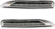 2Pcs LED Daytime Running Light Front Bumper Fog Lamp DRL Turn Signal Lamp for Porsche Cayenne 2011 2012 2013 2014
