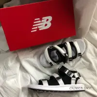 在飛比找蝦皮購物優惠-NEW BALANCE SD750DW 涼鞋 白 運動涼鞋 