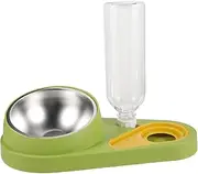 Pet Automatic Feeder Detachable Water Dispenser for Cats and Dogs Convenient Pet Food Bowl with Non Slip Base Capacity Design for Home Store Use