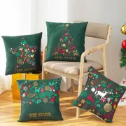 Home Decoration Pillow Case Cushion Cover Christmas Pillow Cover Square