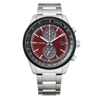 在飛比找momo購物網優惠-【CITIZEN 星辰】東京紅限量版光動能計時腕錶(CA70