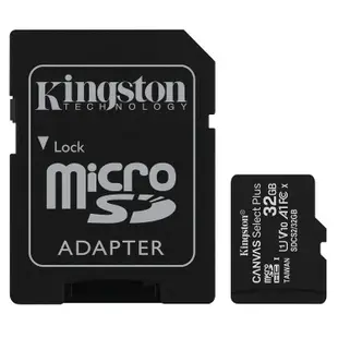 KINGSTON 32GB 32G microSDHC 100MB/s Plus microSD U1 C10 記憶卡