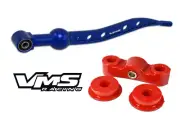 BLUE VMS RACING SHORT THROW SHIFTER & F+R POLYURETHANE BUSHINGS FOR HONDA DELSOL (for: Honda)