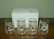 (8) VINTAGE STEMLESS WINE TASTING GLASSES 1972 CZECH SUDOMERICE EXHIBITION