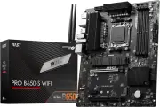 MSI PRO B650-S WiFi Motherboard, ATX - Supports AMD Ryzen 7000 Series Process...