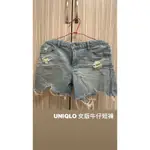 UNIQLO 女版牛仔短褲