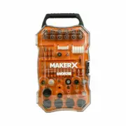 WORX MakerX 201pc Rotary Grinder Tool Accessory Kit
