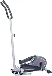 Home Walking Machine Foot Circulation Machine Elliptical Machine with Armrests Resistance Adjustment Quiet Operation Comprehensive Exercise