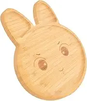 iplusmile Easter Bunny Candy Dish Charming Rabbit Shaped Serving Tray Appetizer Platter for Snacks Fruits and Sushi for Easter Table Decorations
