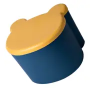 Toy Storage Organizer Bins Box Reasonable Design Stool Blue Child