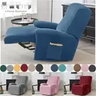 Stretch Soft Velvet Armchair Cover Elastic Non-Slip All-inclusive Sofa Slipcover