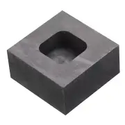 Gold Silver Graphite Ingot Mould Crucible Casting 76g Gold/38g Silver