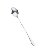 10Pcsful Stainless Steel Ice Spoon Cake Coffee Spon Mug Spoon Korean Cute Soup Spoon